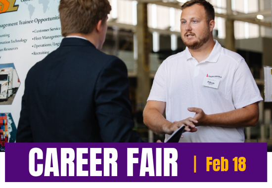 UNI Career Fair on February 18