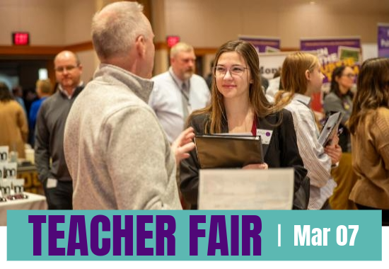 UNI Teacher Fair on March 7